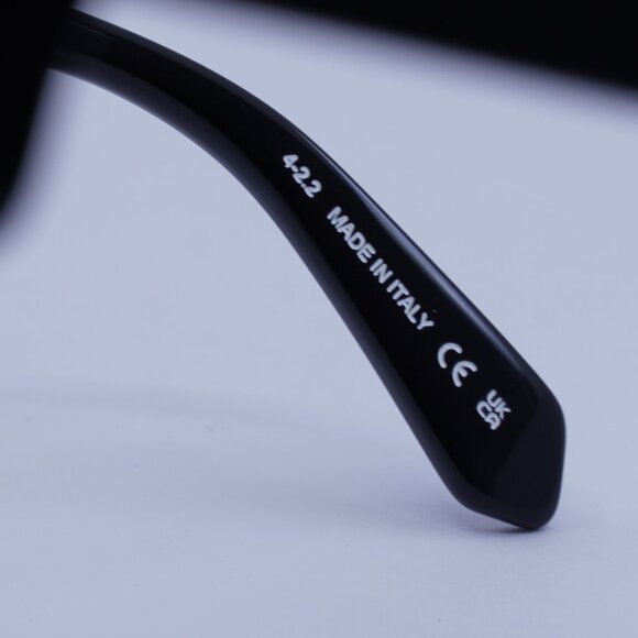 Off-White OERI077 AF SAVANNAH 1007 Sunglasses Black Rectangle Frame, Grey Lenses - Picture 7 of 11